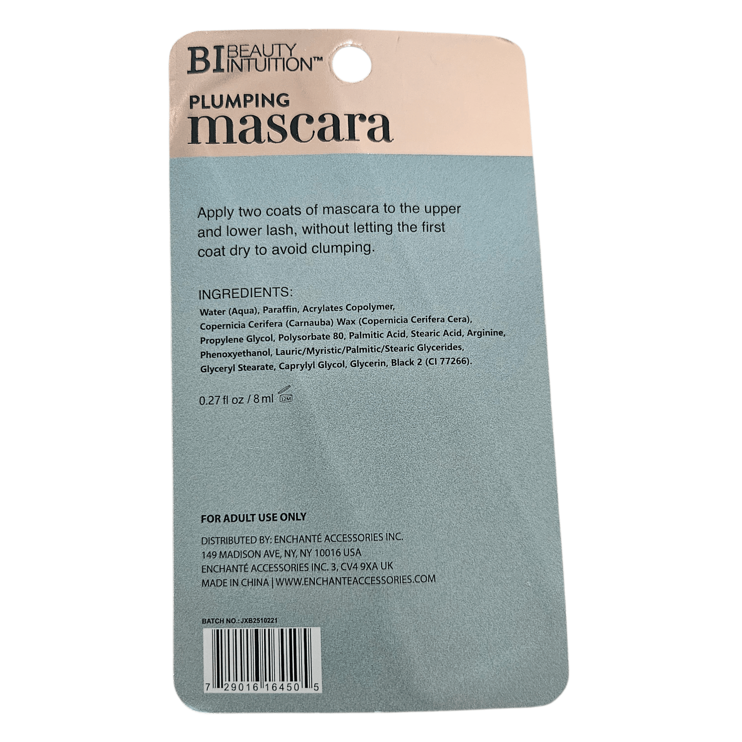 BI Beauty Intuition Plumping Mascara Extreme Plump