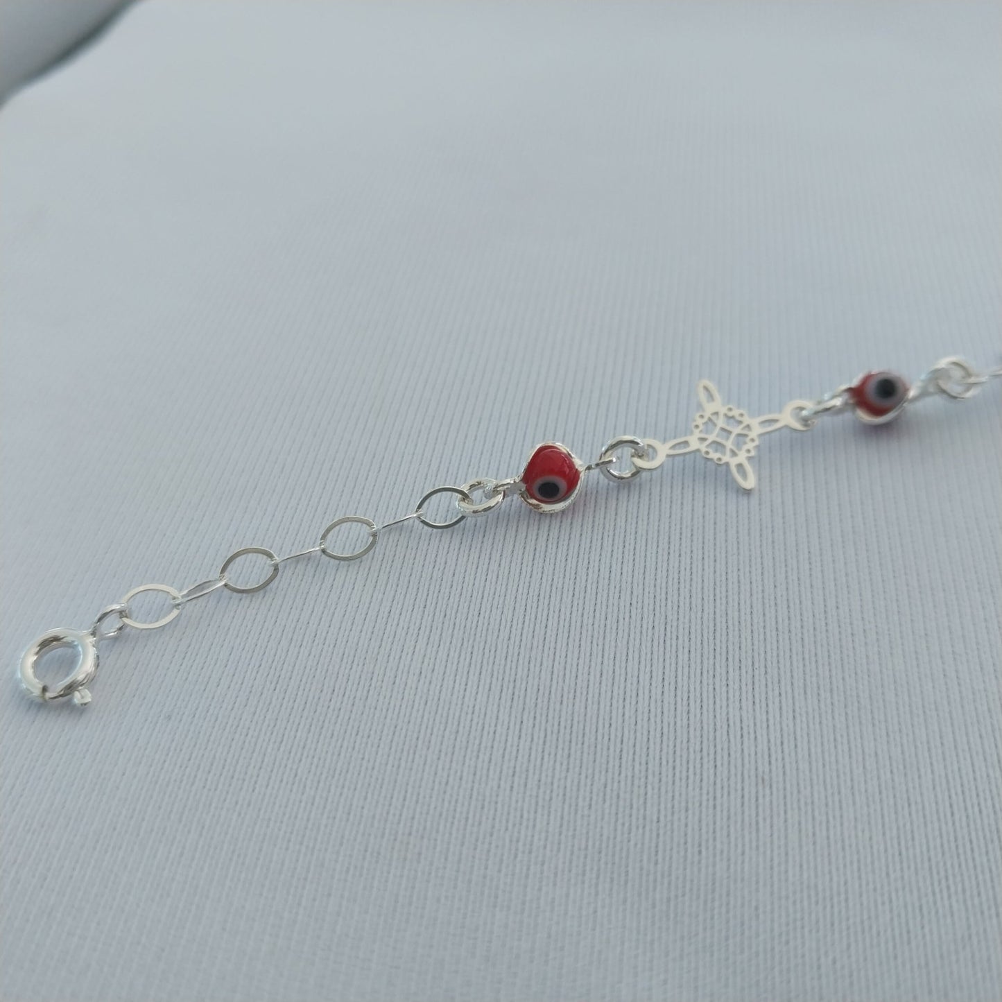 Evil eye Bracelet Sterling Silver S925