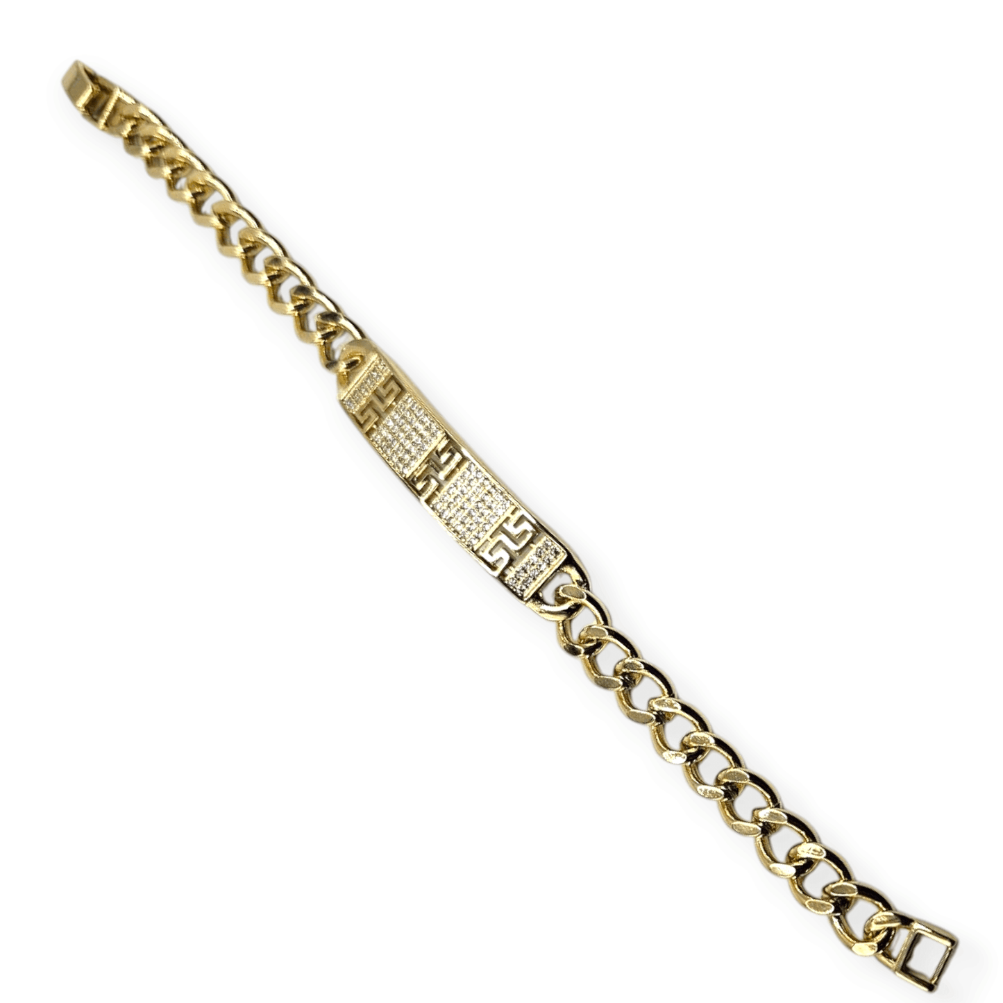 Fashion 14K Gold Plated Bracelet 8in