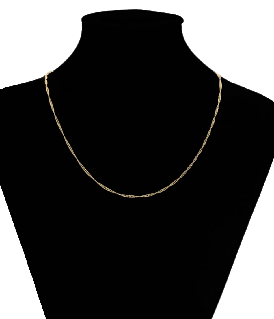 Heart and Cross 14k Gold Plated