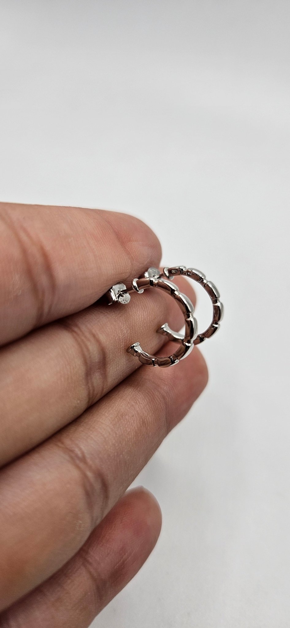 Hoop Silver 925 Earrings