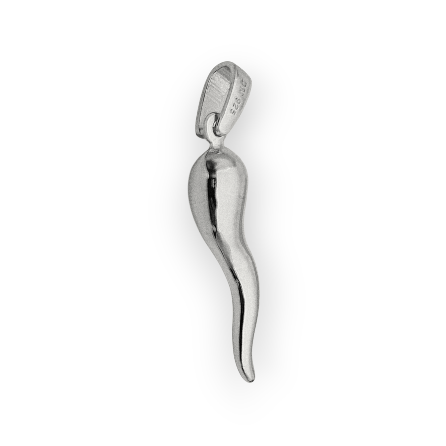Italian Horn Charm Silver 925