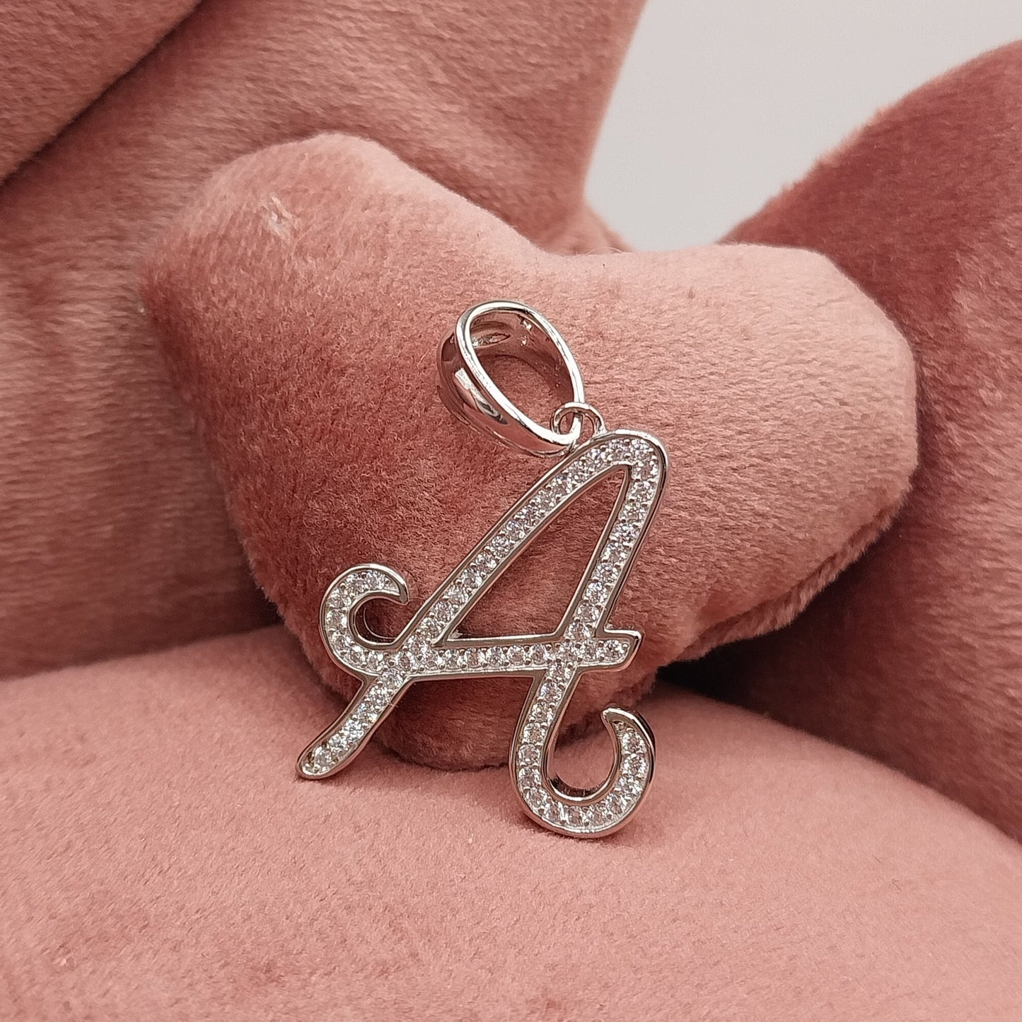 Letter A Initial Pendant