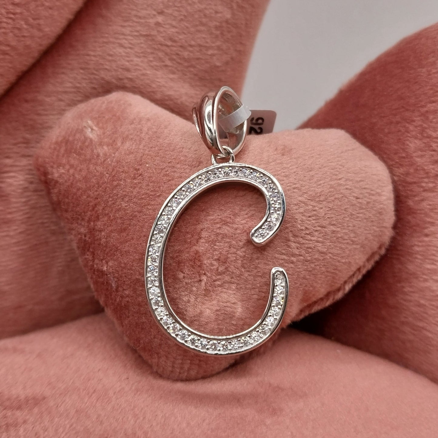 Letter C Initial Pendant