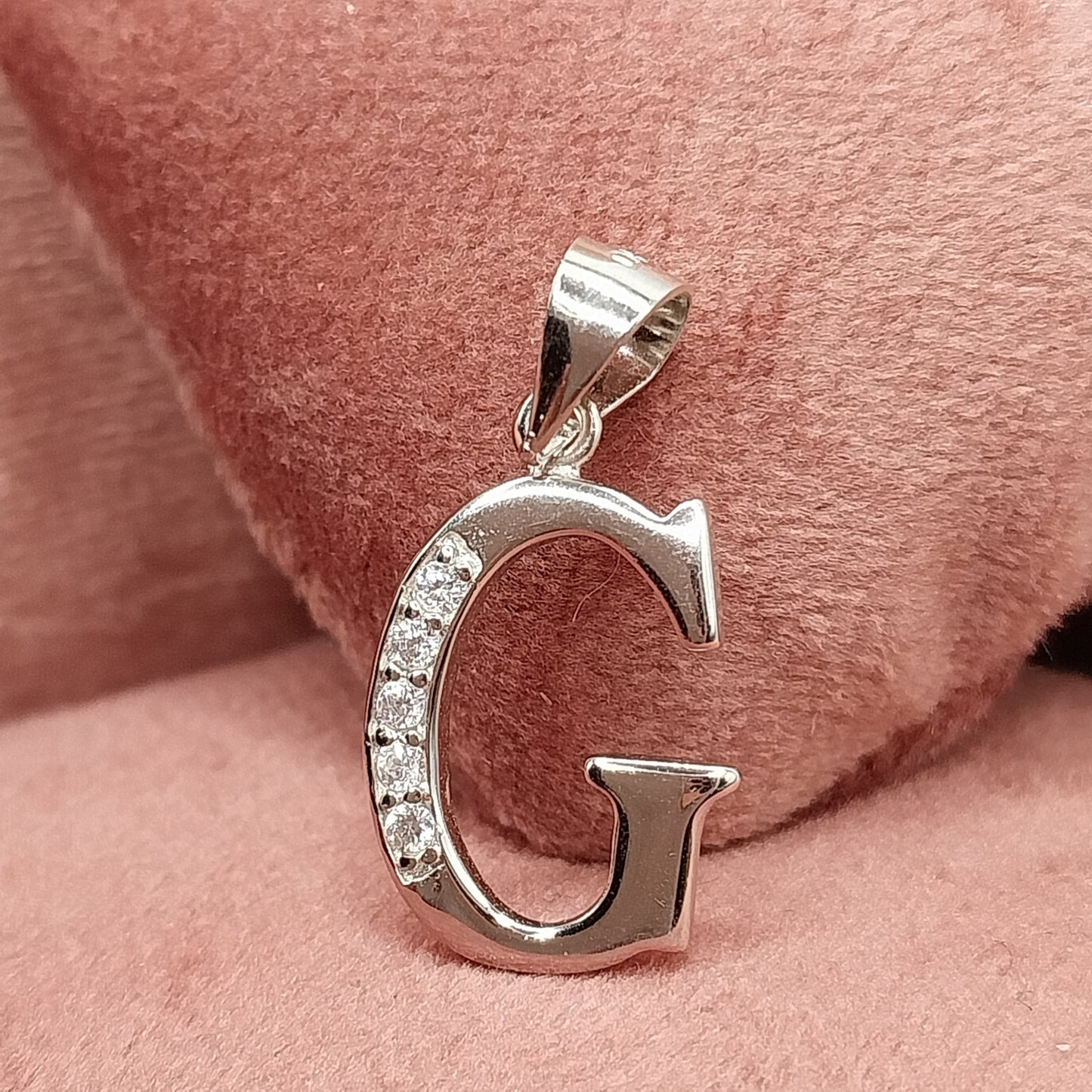 Letter G Initial Pendant