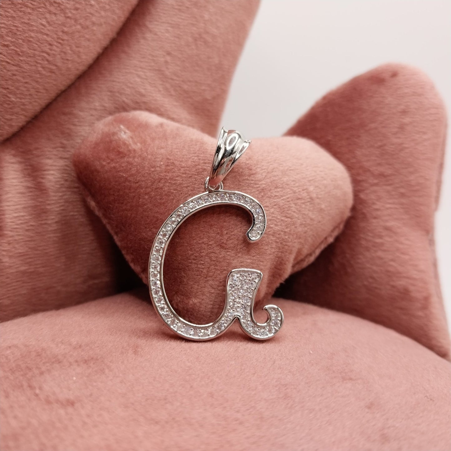 Letter G Initial Pendant