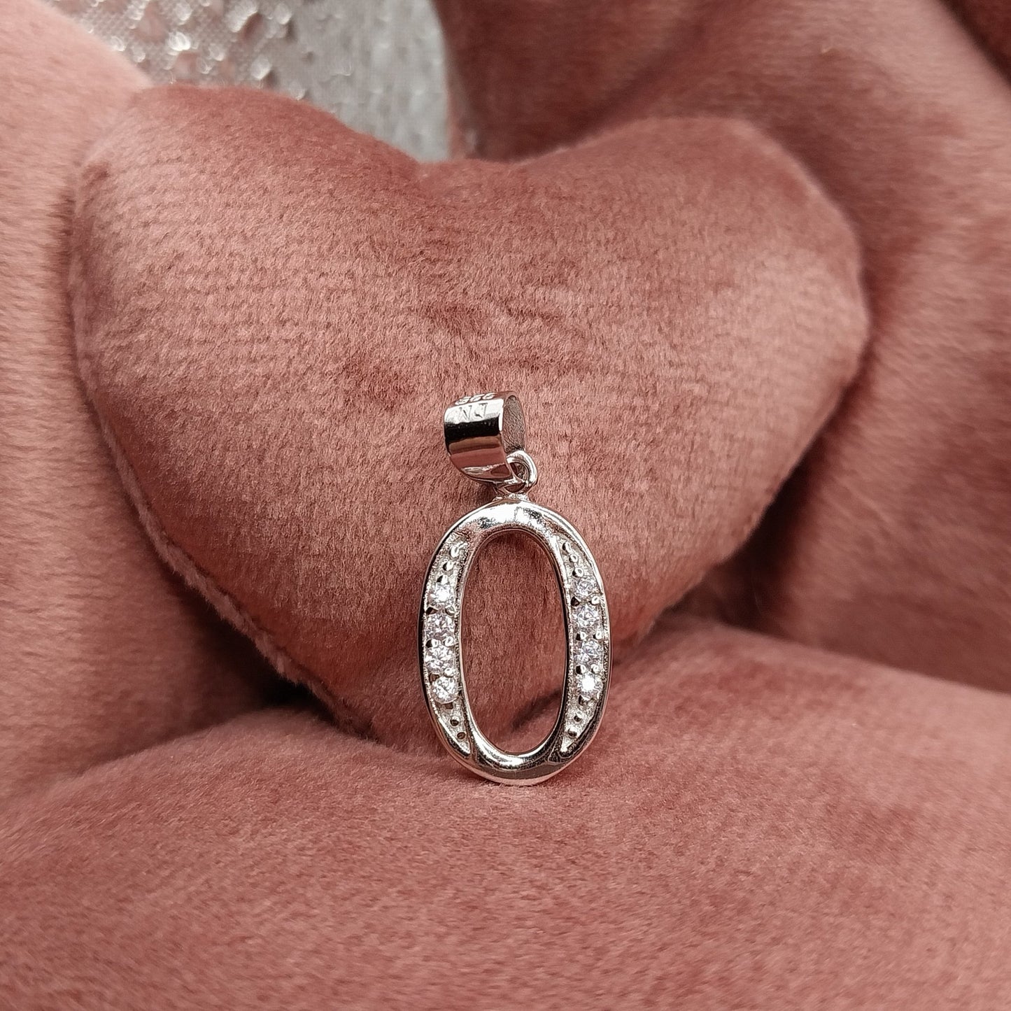 Letter O Initial Pendant