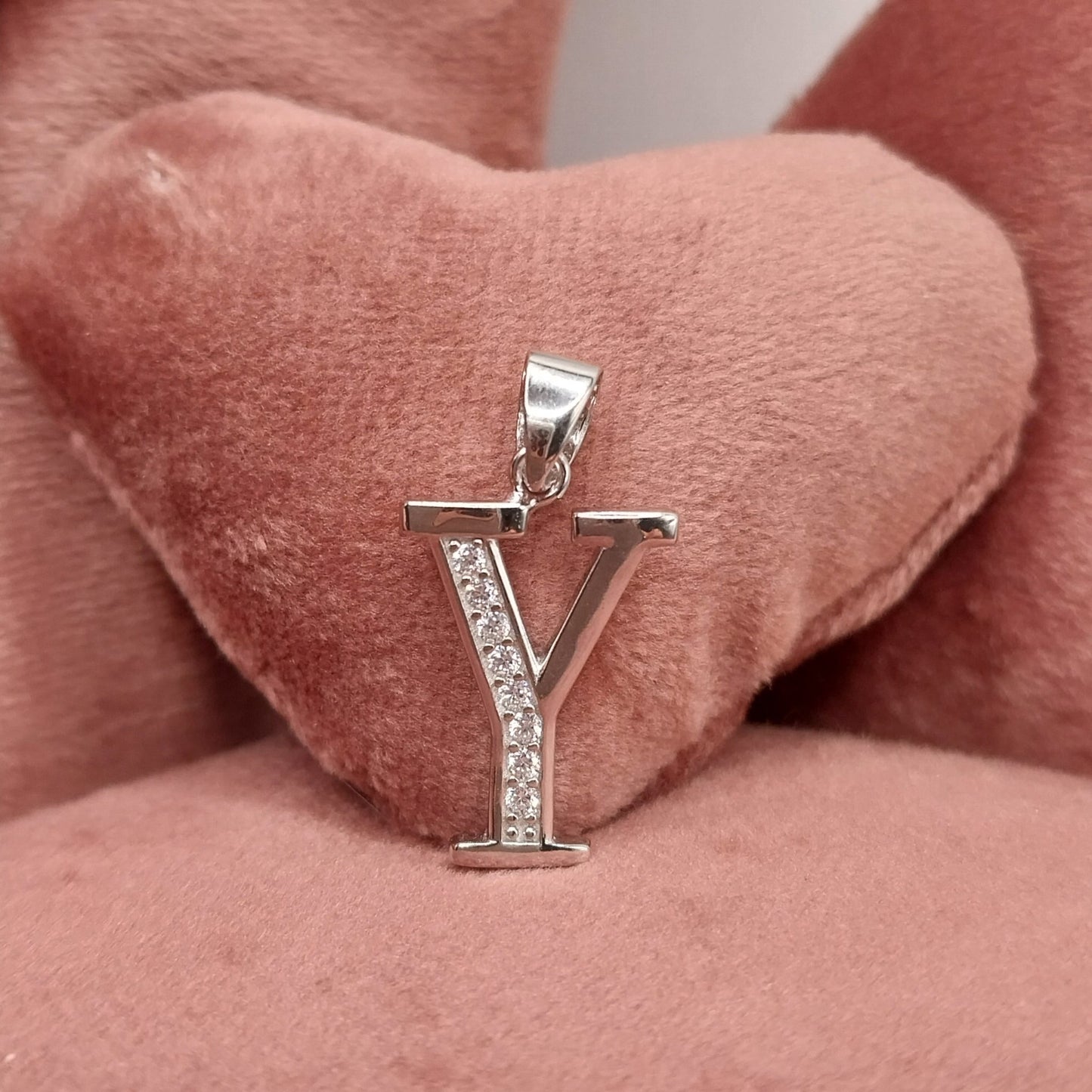 Letter Y Initial Pendant