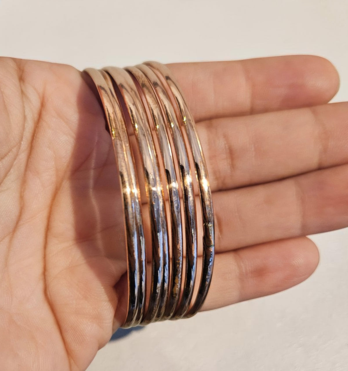 Pure Copper Semanario Bangle