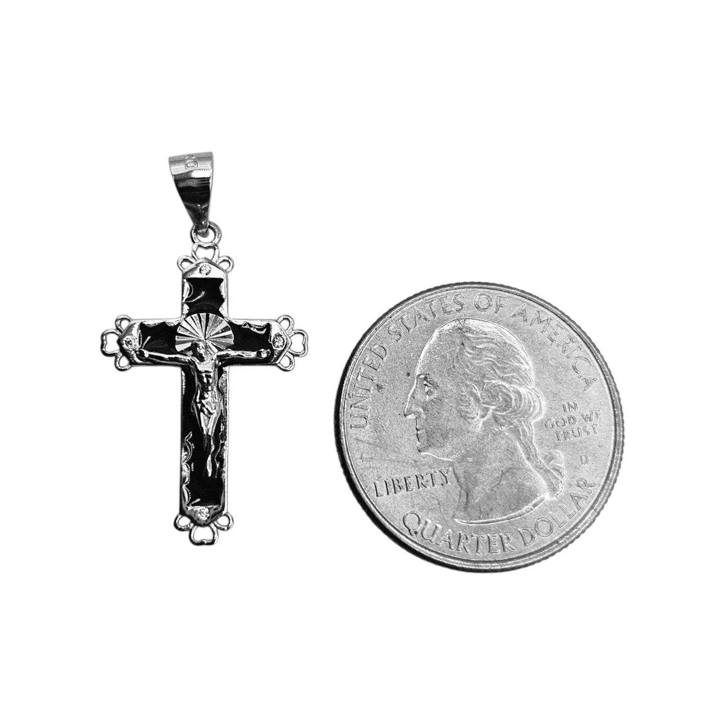 Small Crucifix Silver 925 Pendant