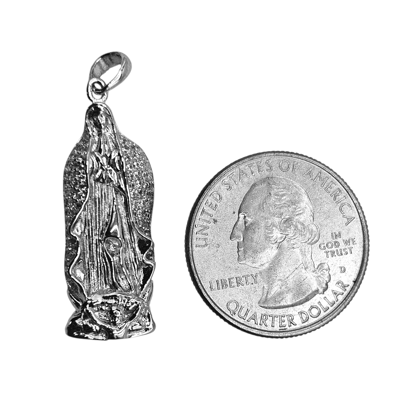 Virgen Maria Silver 925 Pendant Virgin Mary