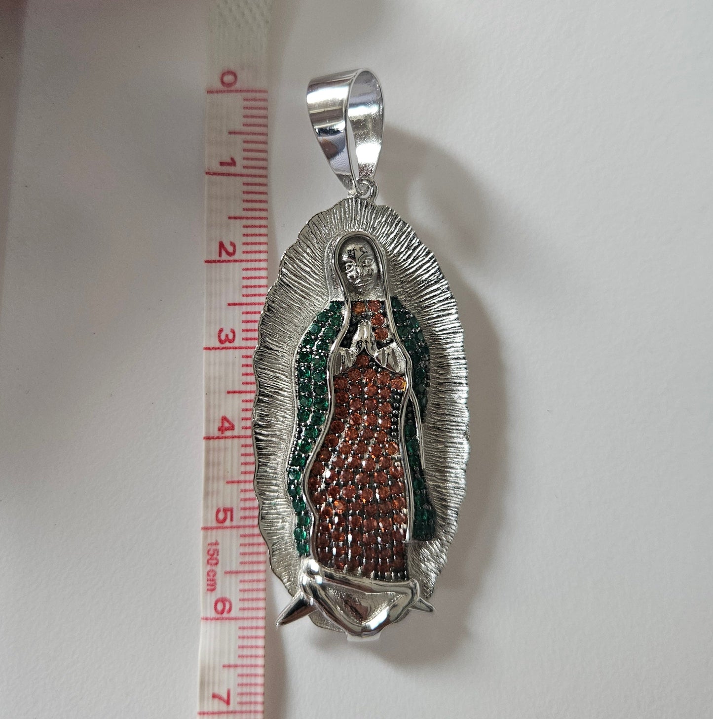 Virgen Maria (Virgin Mary) Silver 925 Pendant