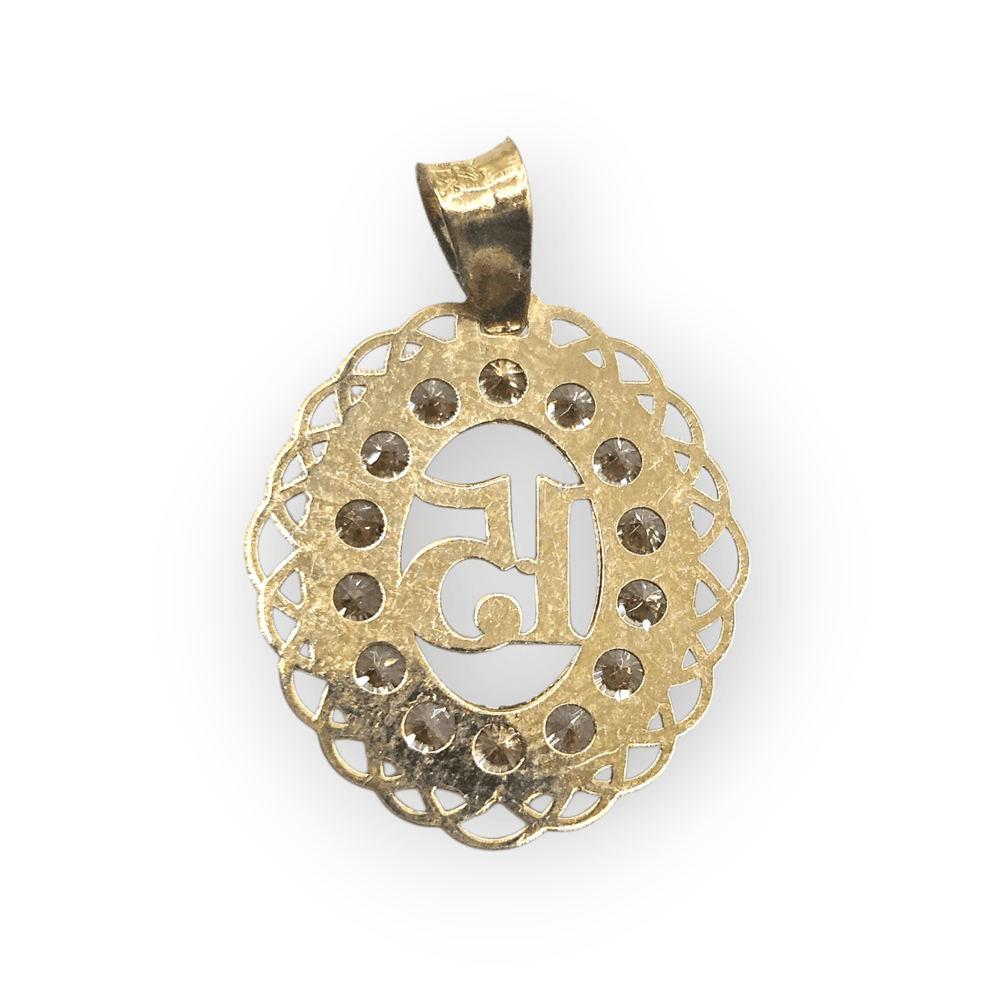 14K Gold 15 Years Pendant