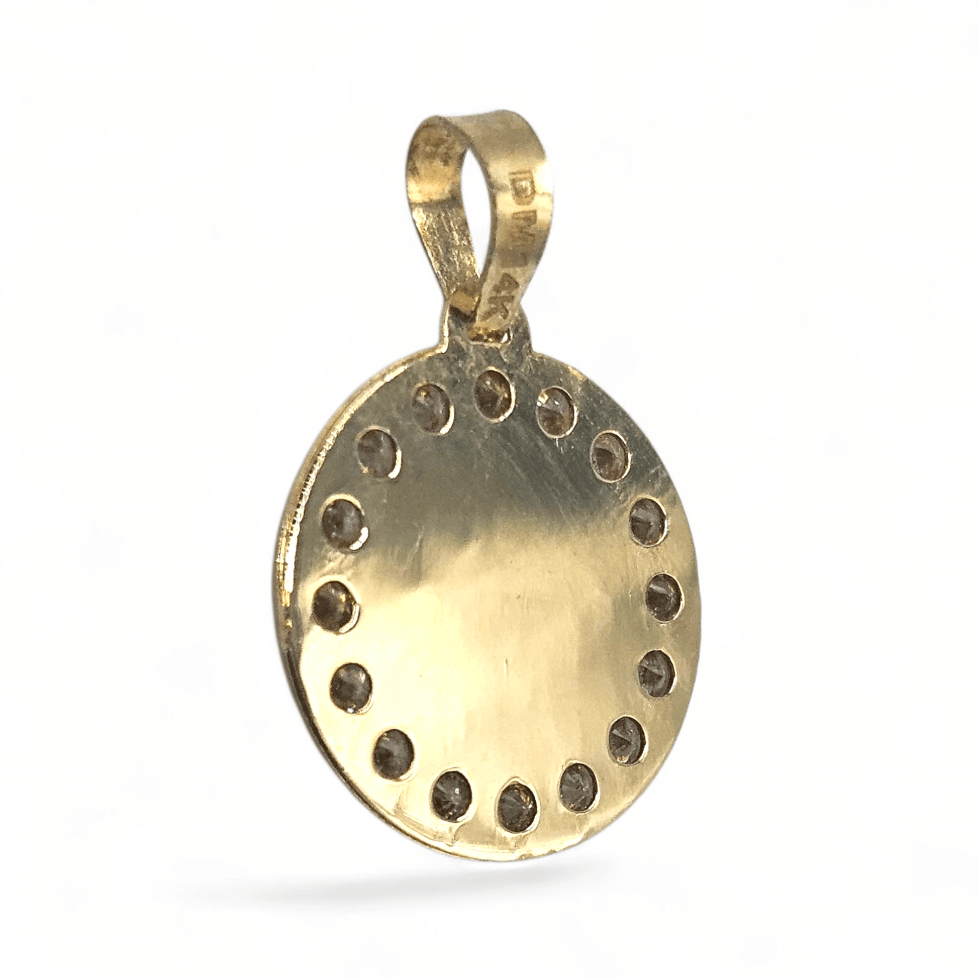 14K Gold Holy Spirit Dove Pendant