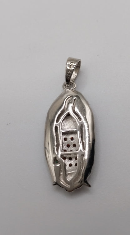 Virgen Maria (Virgin Mary) Silver 925 Pendant - Small
