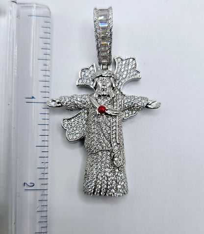 Cristo Redentor Silver 925 Pendant