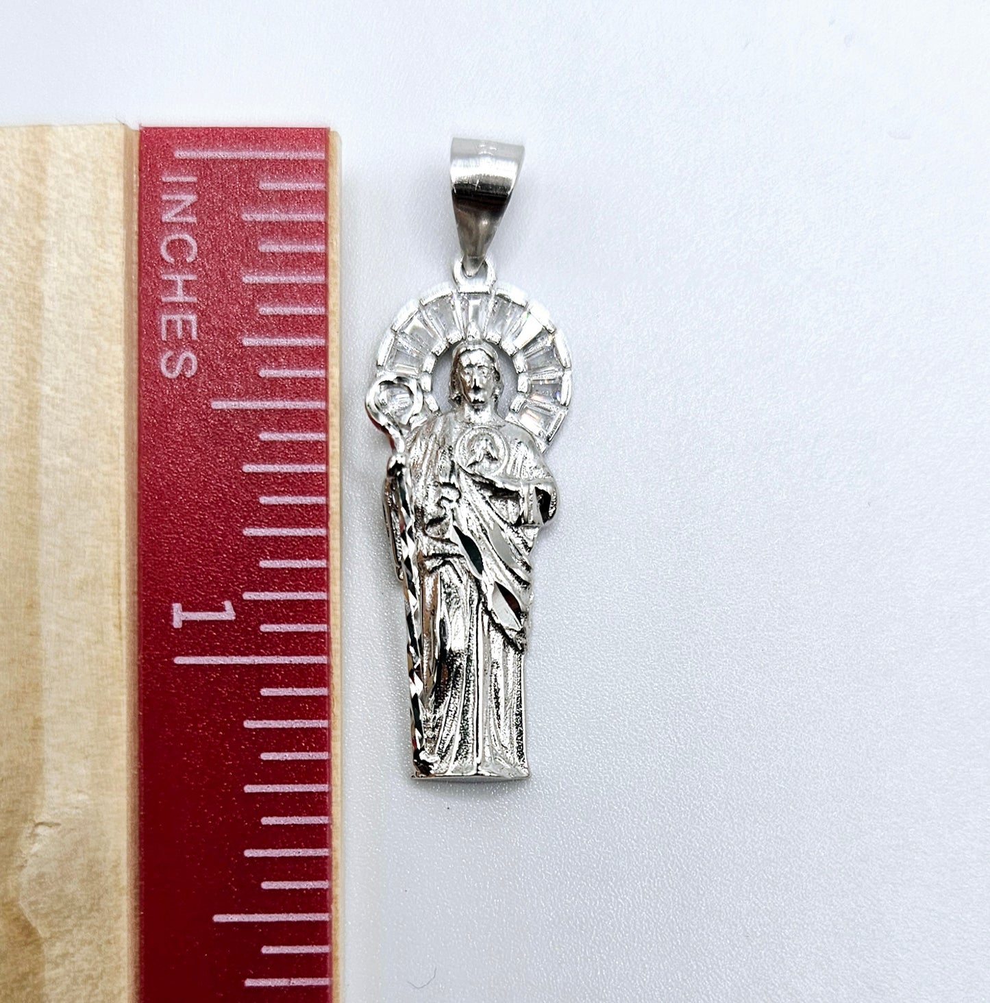 San Judas Silver 925 Pendants -4 Different Sizes Now Available