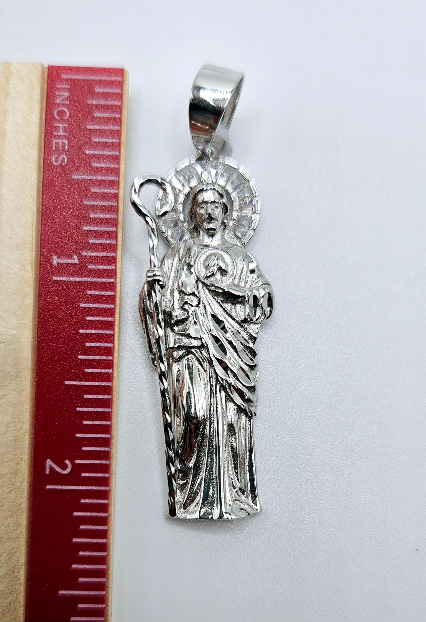 San Judas Silver 925 Pendants -4 Different Sizes Now Available