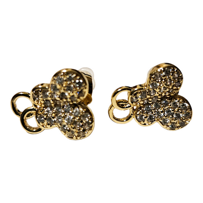 Butterfly 14k Gold Plated Earrings