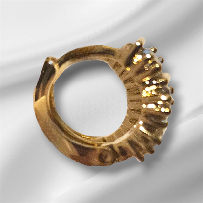 Gold Plated 14K Hoop Earrings