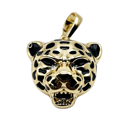 Tiger 14k Gold Plated Pendant