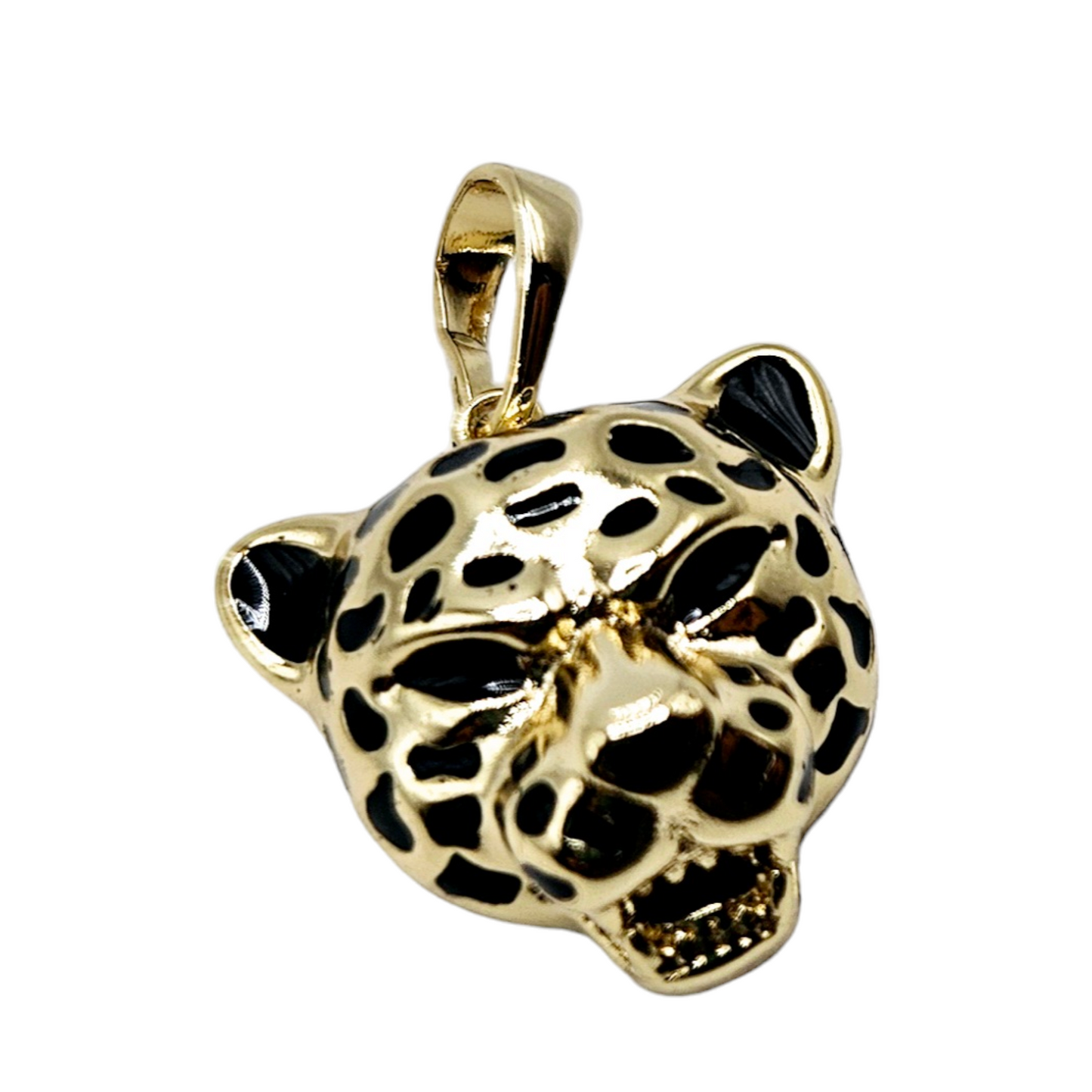 Tiger 14k Gold Plated Pendant