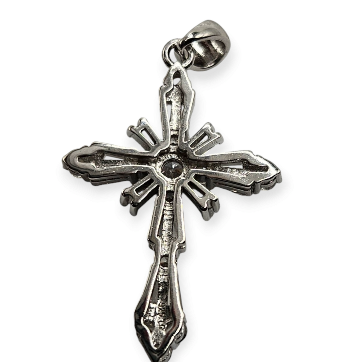 Silver 925 Small Cross Pendant - Option of Gold Plated