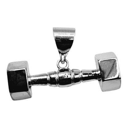 Dumbbell Pendant Silver 925