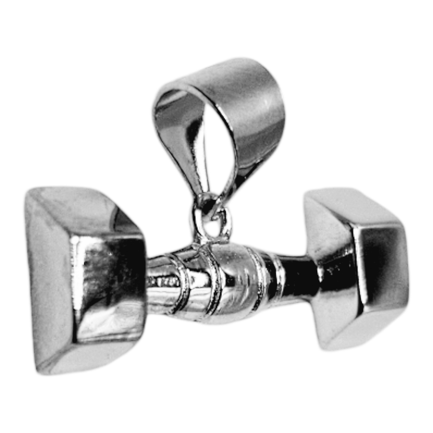 Dumbbell Pendant Silver 925