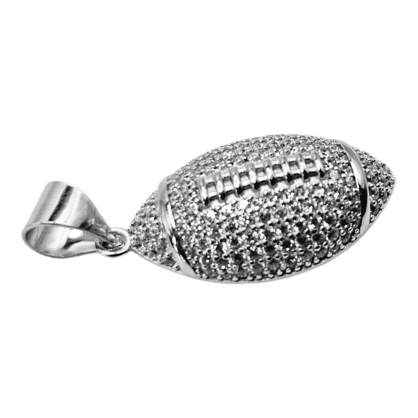 Football Pendant Silver 925