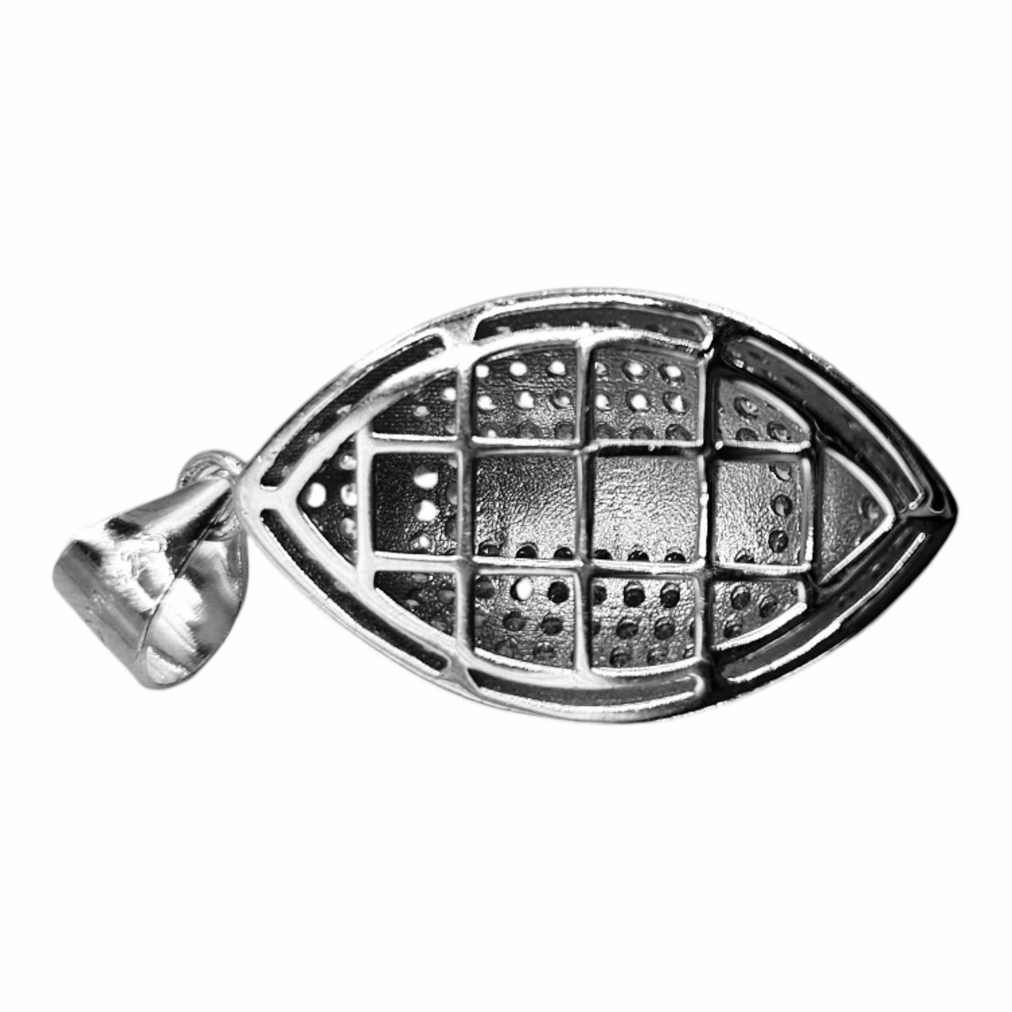 Football Pendant Silver 925