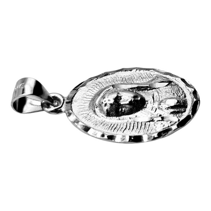 Colgante Virgen María Plata 925