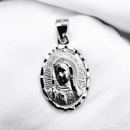 Colgante Virgen María Plata 925