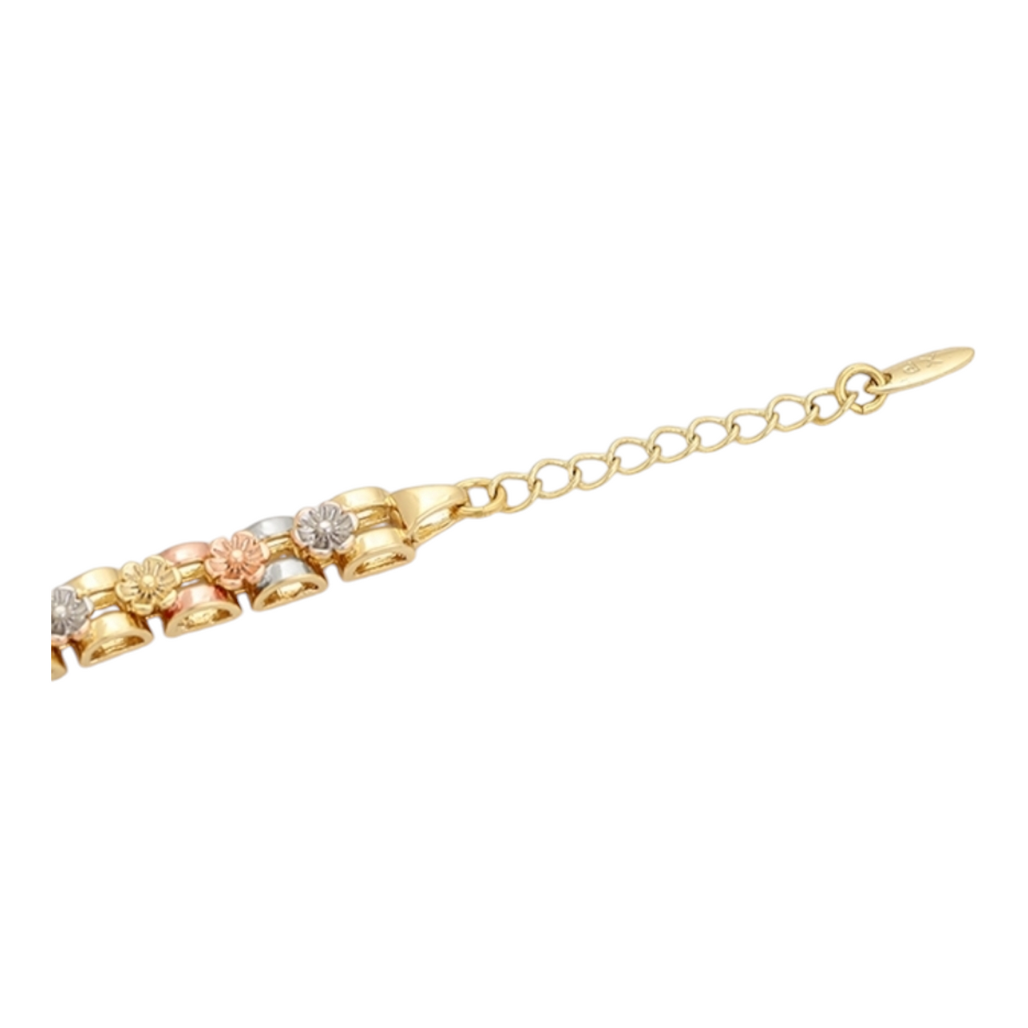 Virgen Maria 14k Gold Plated Bracelet