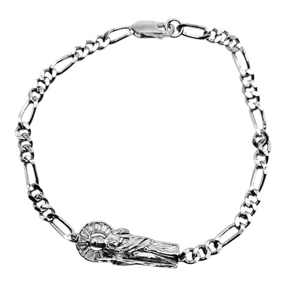 Saint Jude 3D Bracelet Silver 925