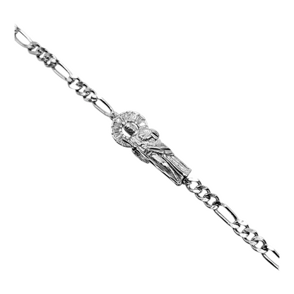 Saint Jude 3D Bracelet Silver 925