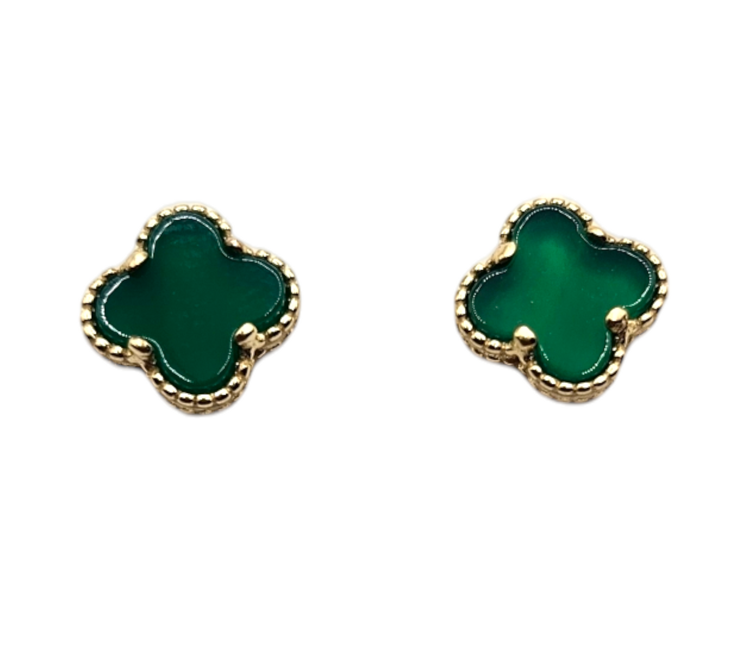 Clover 14k Gold over Silver