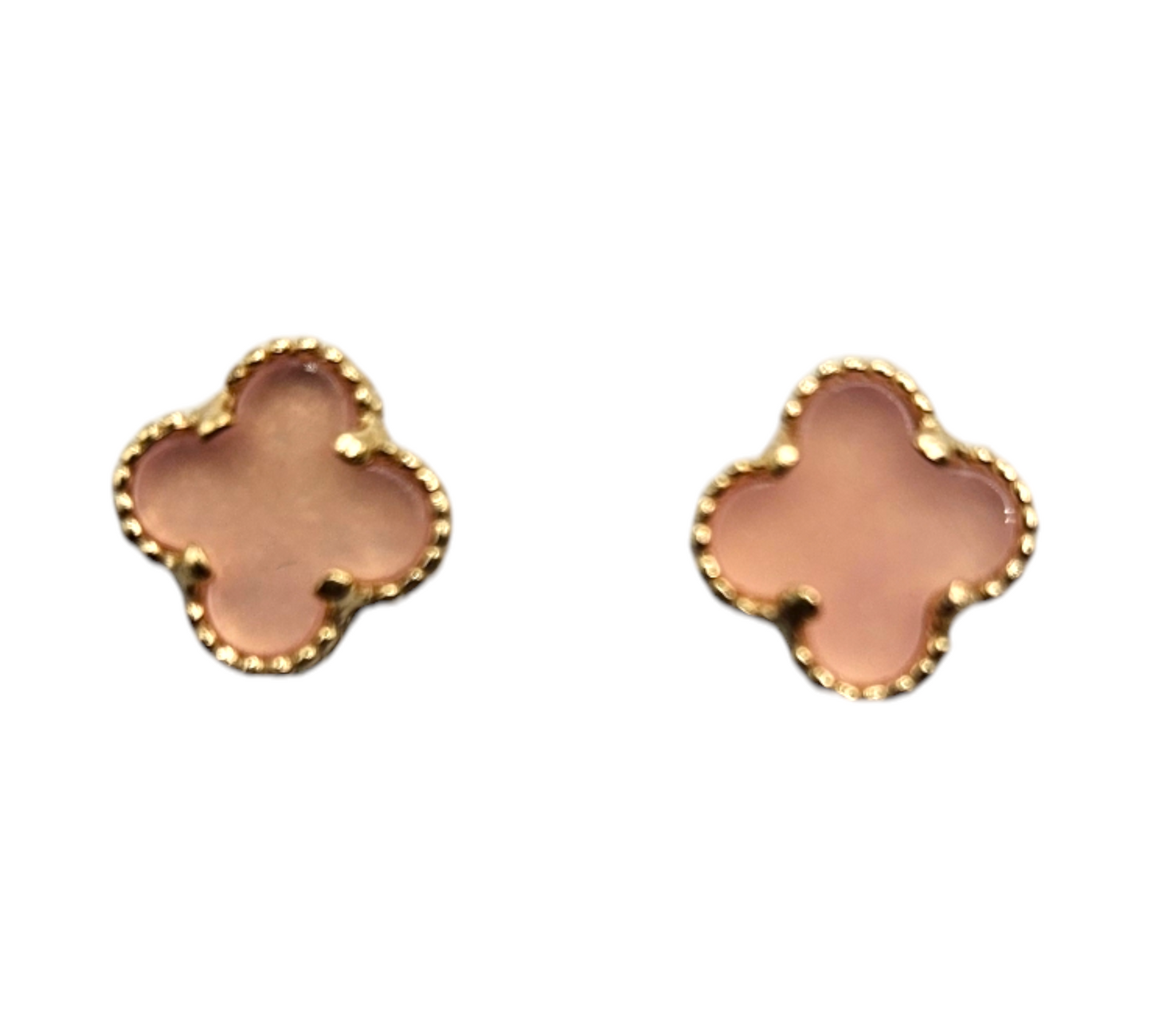 Clover 14k Gold over Silver