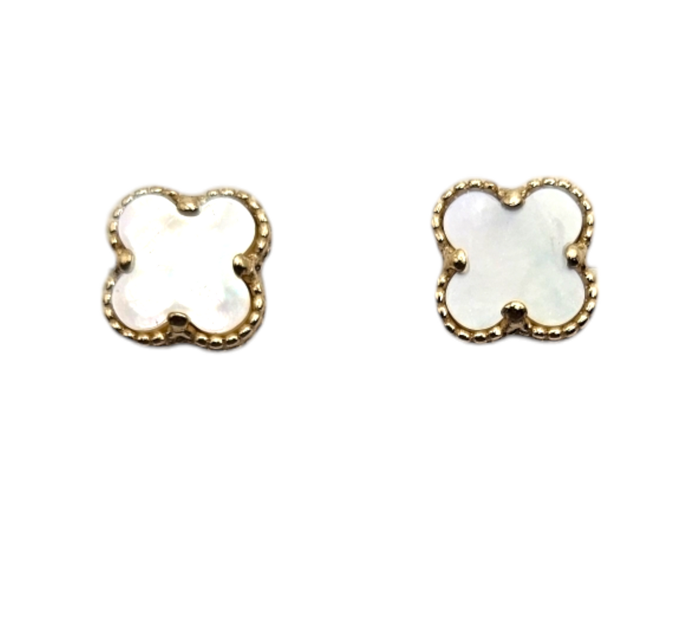 Clover 14k Gold over Silver