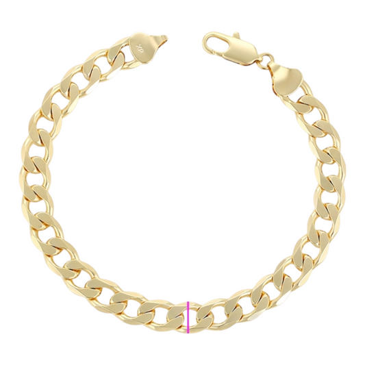 14k Gold Plated Bracelet 10mm