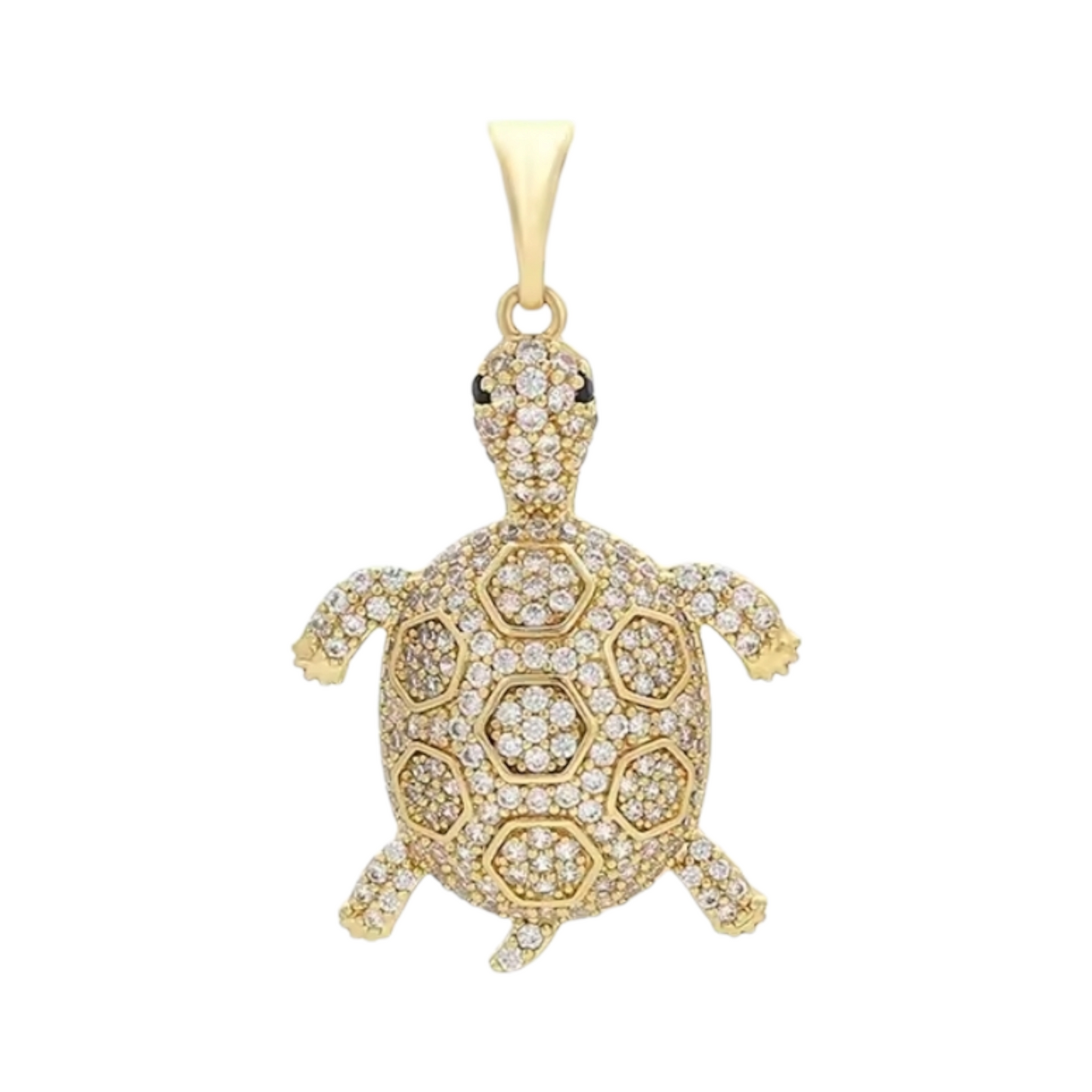 Turtle 14K Gold Plated Pendant