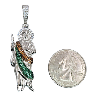 San Judas Silver 925 Pendants -3 Different Sizes Now Available