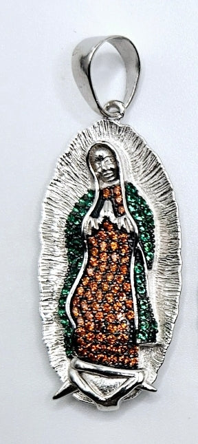 Virgen Maria (Virgin Mary) Silver 925 Pendant - Small