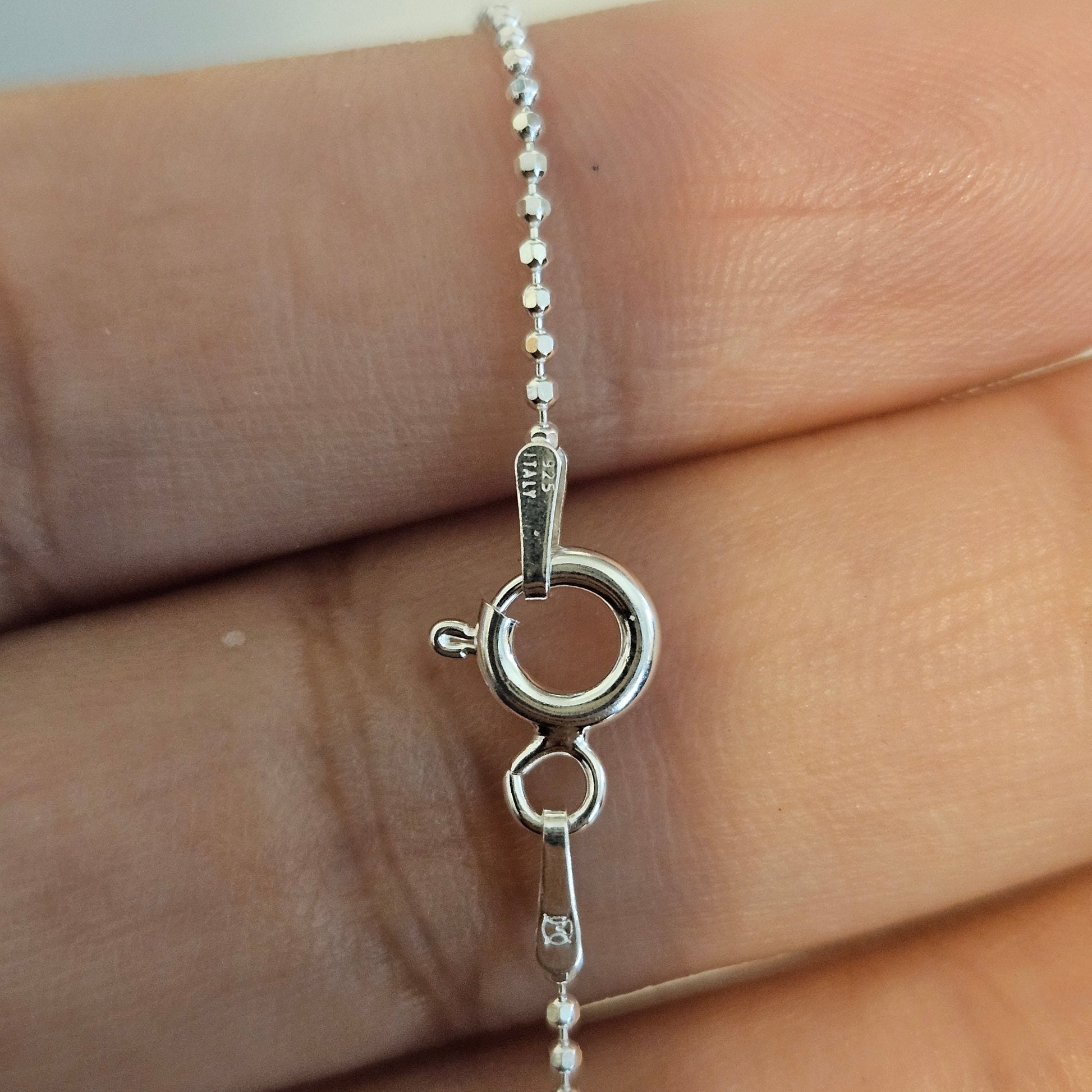 Beads Silver 925 Chain 1.2mm