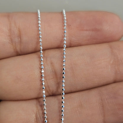 Beads Silver 925 Chain 1.2mm