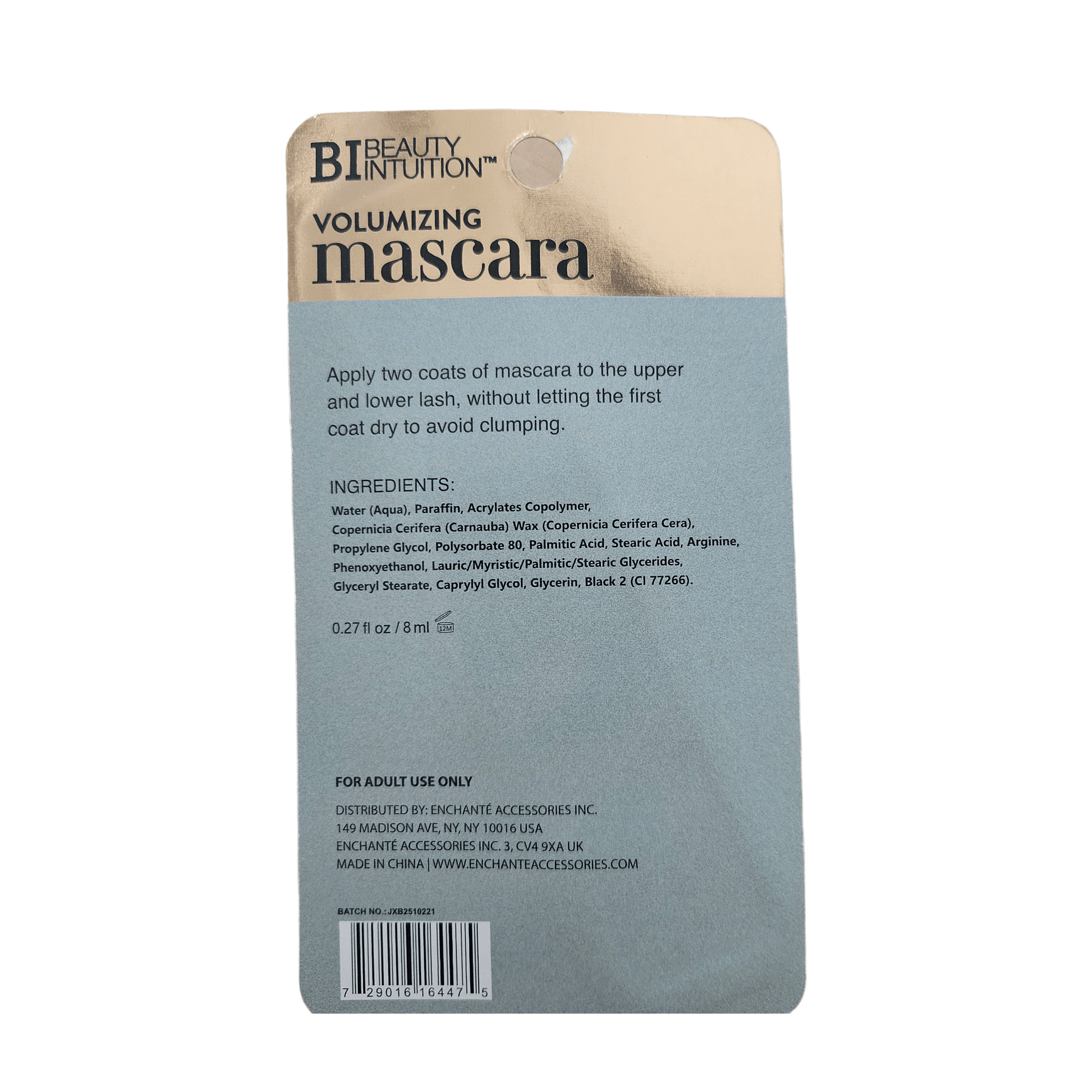 BI Beauty Intuition Volumizing Mascara Extreme Volume