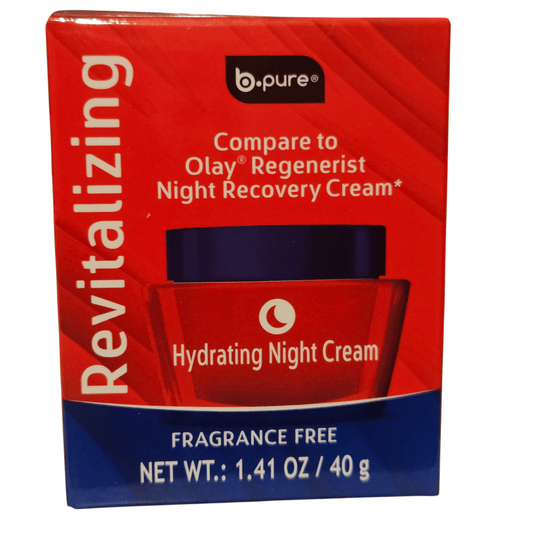 b.pure Revitalizing Night Cream, Fragrance Free