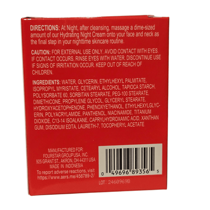b.pure Revitalizing Night Cream, Fragrance Free