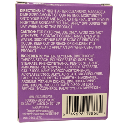 b.pure Smoothing Retinol Night Moisturizer