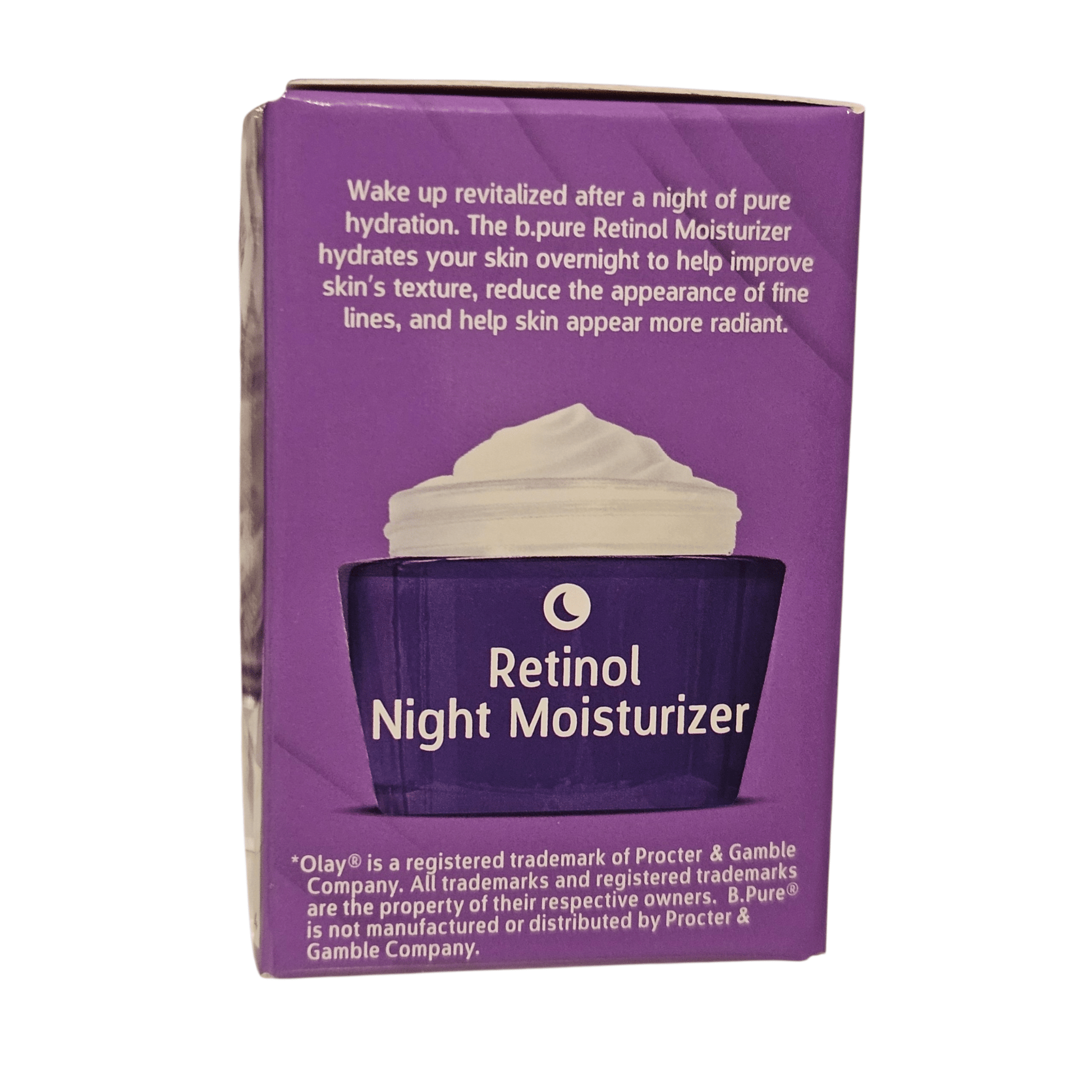 b.pure Smoothing Retinol Night Moisturizer